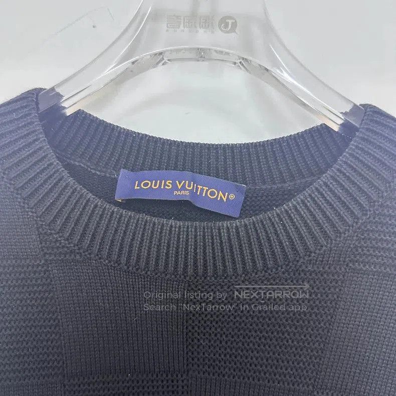 Louis Vuitton Louis Vuitton Checkerboard Crewneck Sweater. Size US M / EU 48-50 / 2 - 4 Thumbnail
