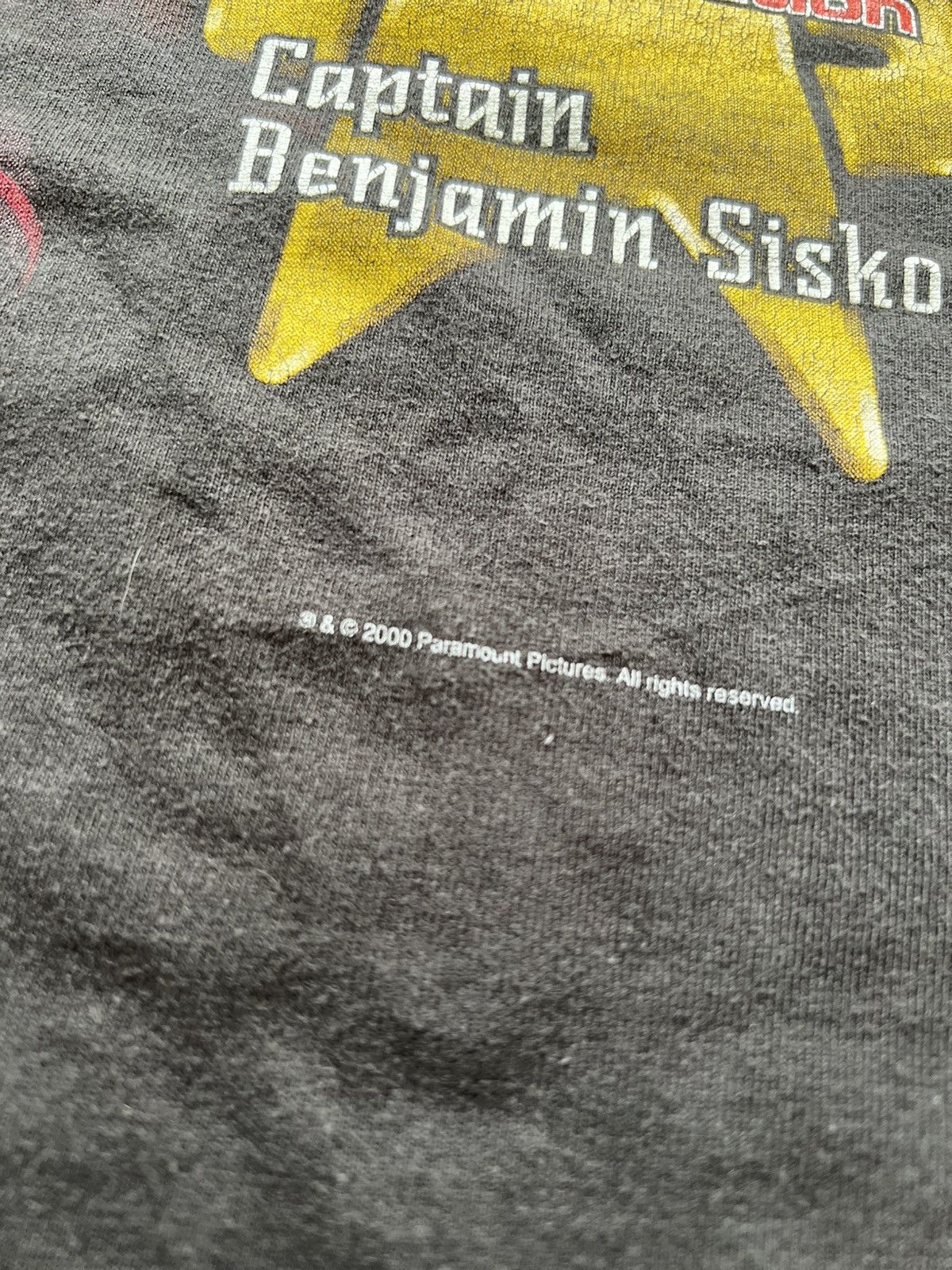 Vintage 2000 Star Trek Deep Space Nine Tee Captain Benjamin Sisko Size US XL / EU 56 / 4 - 4 Thumbnail
