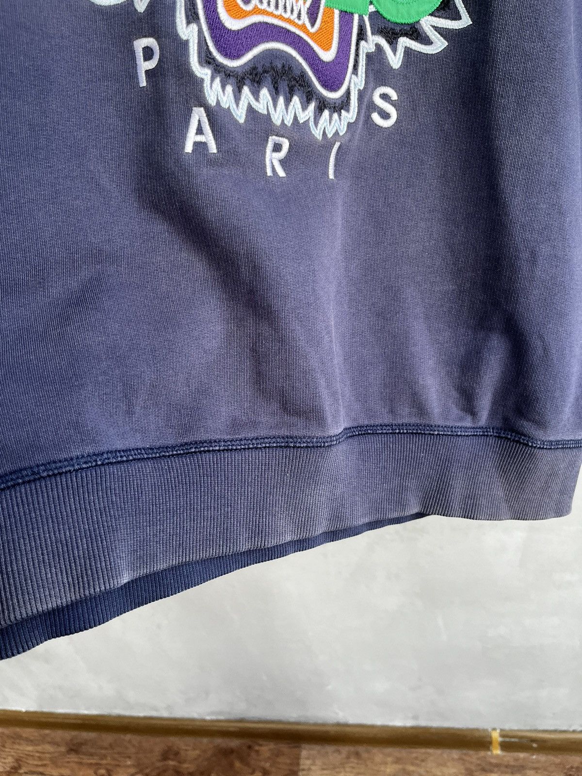 Kenzo Kenzo Paris distressed sweatshirt size L Size US L / EU 52-54 / 3 - 6 Thumbnail