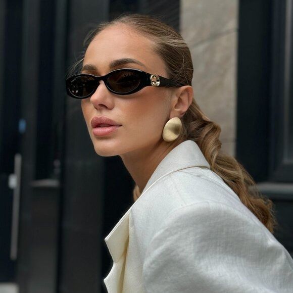 Gucci 🕶️ New Gucci GG1660S 005 Green Sunglasses Size ONE SIZE - 3 Thumbnail