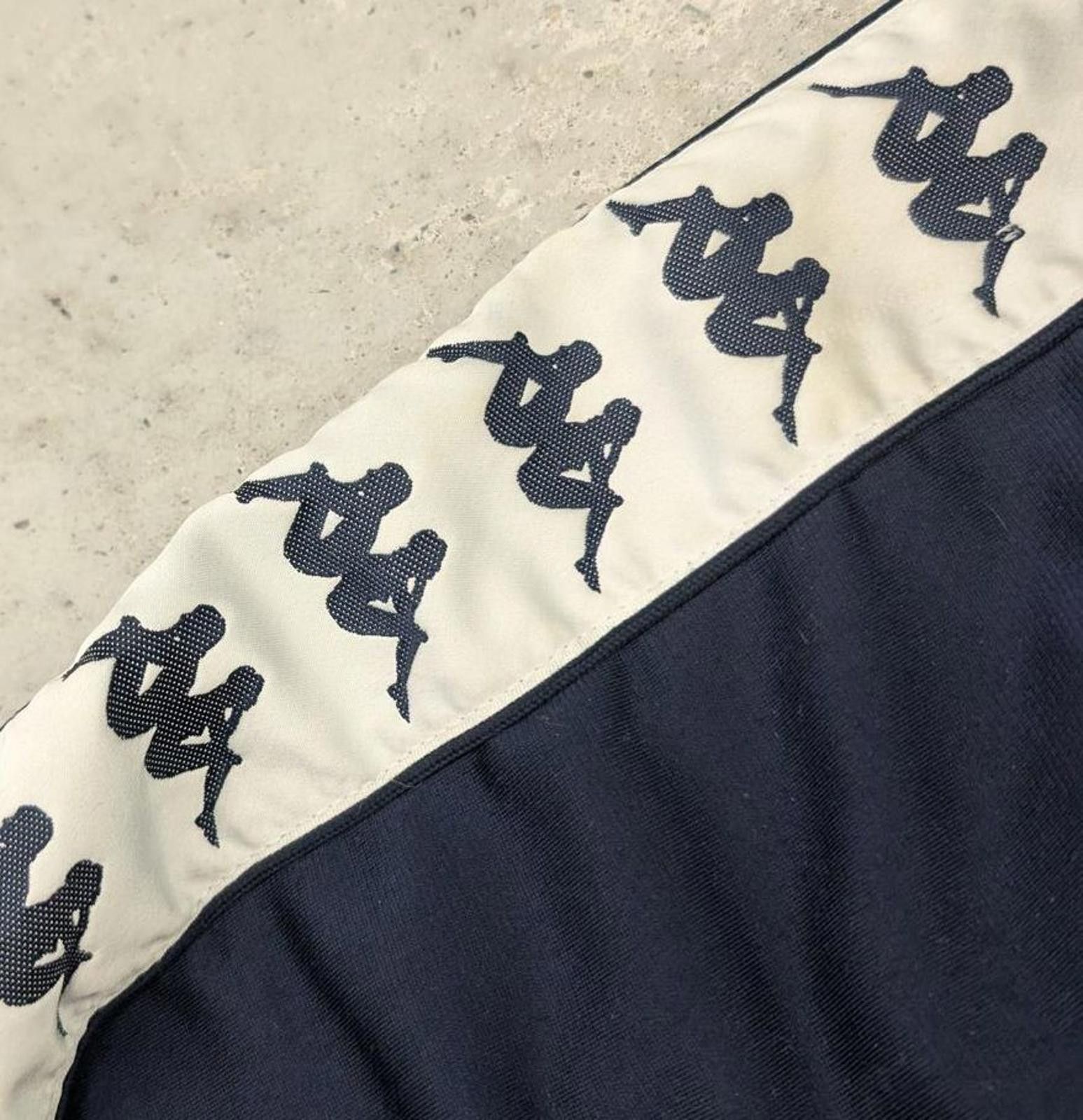 Kappa Vintage 90s Kappa Navy blue and White Essential Track Jacket Size US XL / EU 56 / 4 - 7 Thumbnail