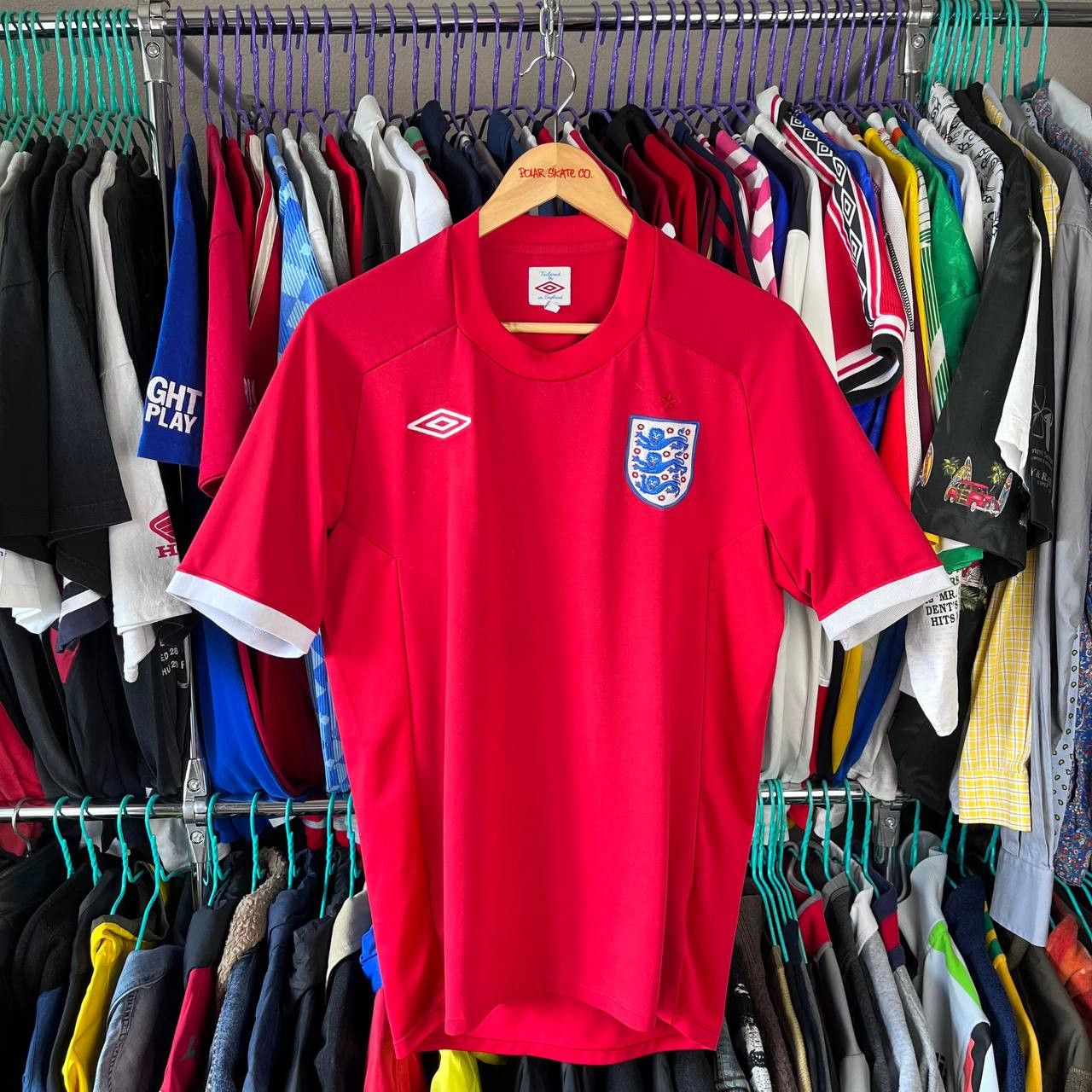 Umbro Umbro England 2010/2012 Football Soccer Jersey Size US M / EU 48-50 / 2 - 2 Thumbnail
