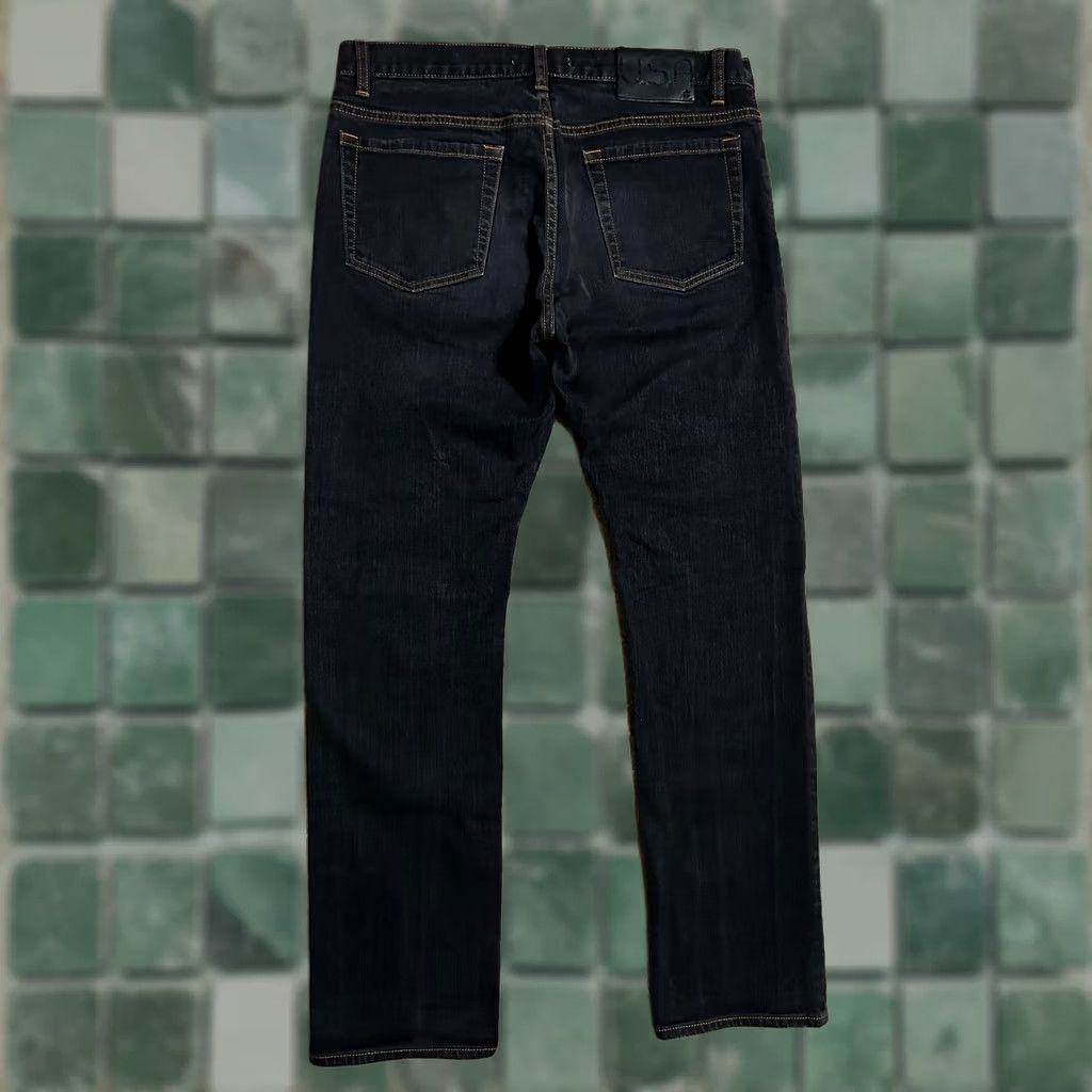 John Varvatos U.S.A. Jeans Mens 34x31 Blue Straight Button Fly, Men's