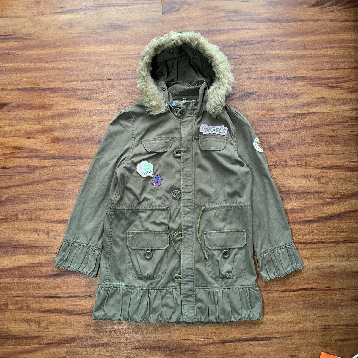 Angel Blue × If Six Was Nine × Le Grande Bleu (L.G.B.) 2000s Angel Blue Fur ifsixwasnine LGB Styel Jacket 🙌🏼 Size L / US 10 / IT 46 - 1 Thumbnail