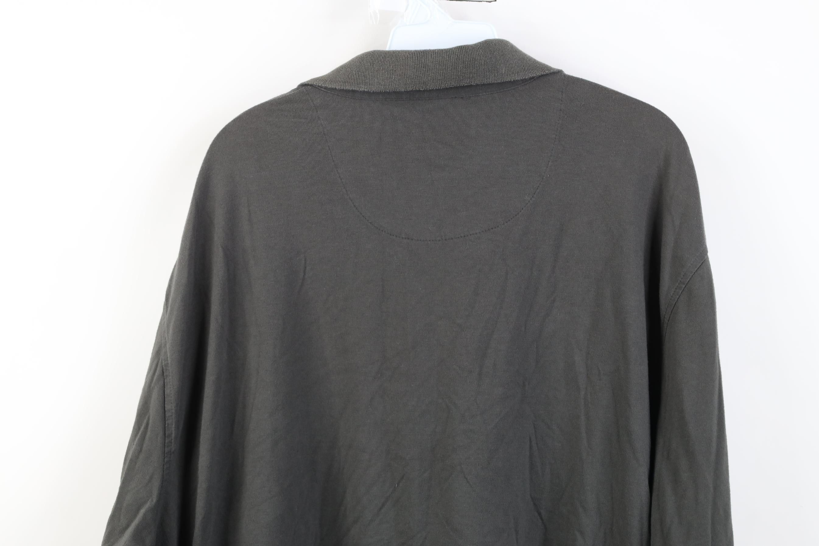 Vintage Vintage 90s Y2K Streetwear Pullover Long Sleeve Rugby Polo Size US XXL / EU 58 / 5 - 13 Thumbnail