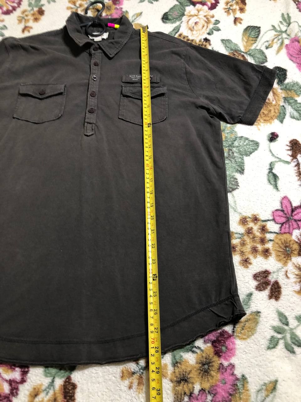 Diesel Men's Diesel T-Maya-RS Jersey Polo Shirt Chest Pockets Size US XL / EU 56 / 4 - 6 Thumbnail