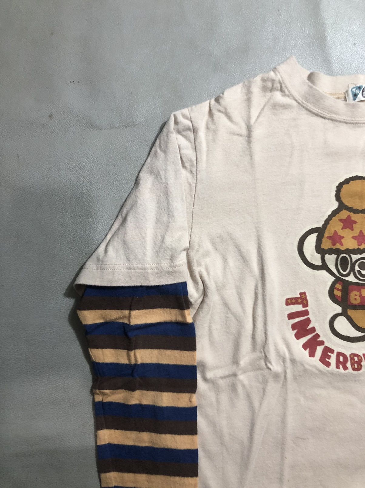 Japanese Brand Poem Double Layer Keep Out Tinkerbell LongSleeve tee Size US M / EU 48-50 / 2 - 4 Thumbnail