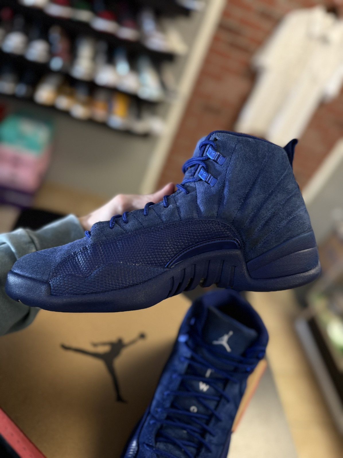 Jordan Brand × Nike Jordan 12 Deep Royal Blue 2016 Size 10.5 🧼 W/ BOX Size US 10.5 / EU 43-44 - 13 Thumbnail
