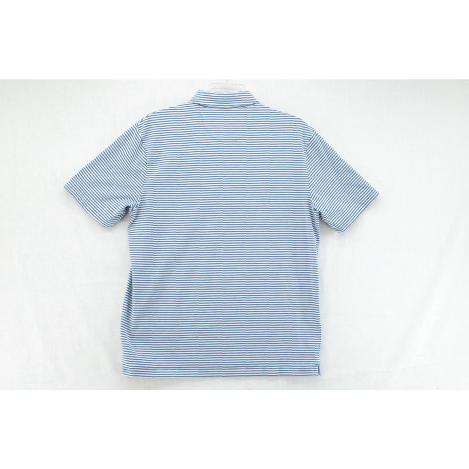 johnnie-O johnnie-O Polo Shirt Men’s M Blue White Striped Beach Sailor Preppy Stylish Shirt Polo Men’s Medium Blue & White Striped Size US M / EU 48-50 / 2 - 4 Thumbnail