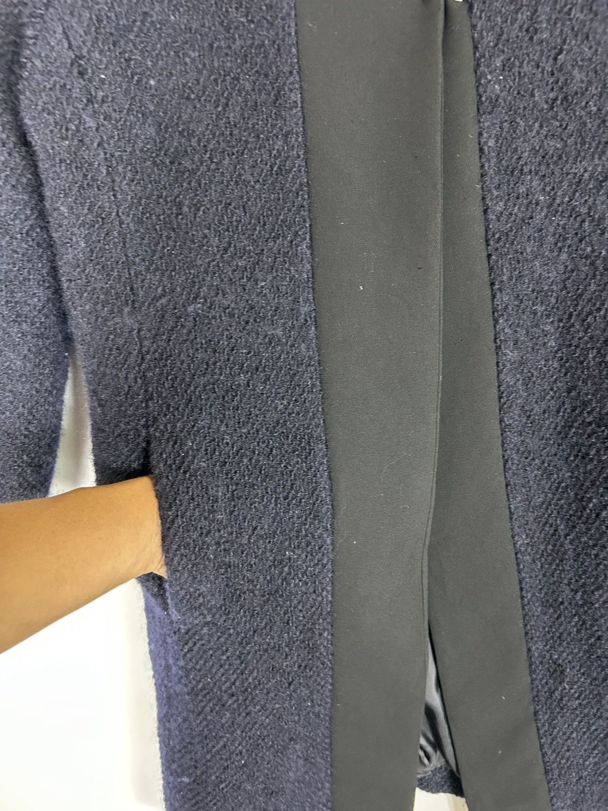 ANTEPRIMA 🔥 ANTEPRIMA Milano Wool Mohair Long Coat Jacket Size XS / US 0-2 / IT 36-38 - 6 Thumbnail