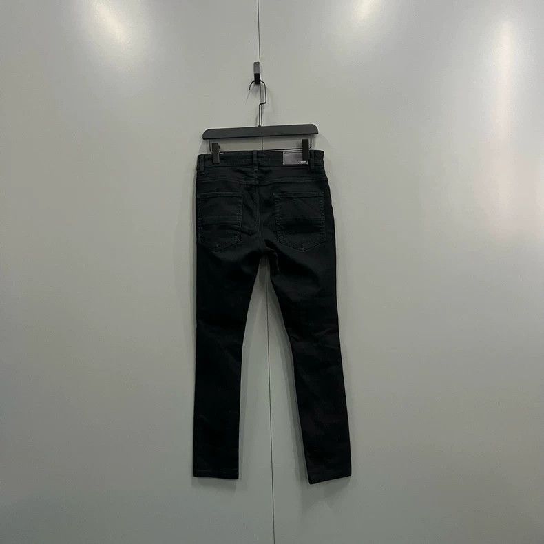 Amiri Amiri Black Destroyed Denim Pants Size US 30 / EU 46 - 2 Thumbnail