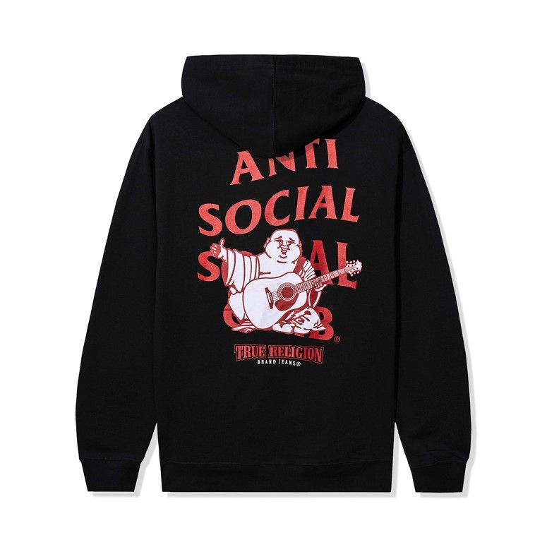 ASSC X True Religion Anti-Truth Hoodie Black