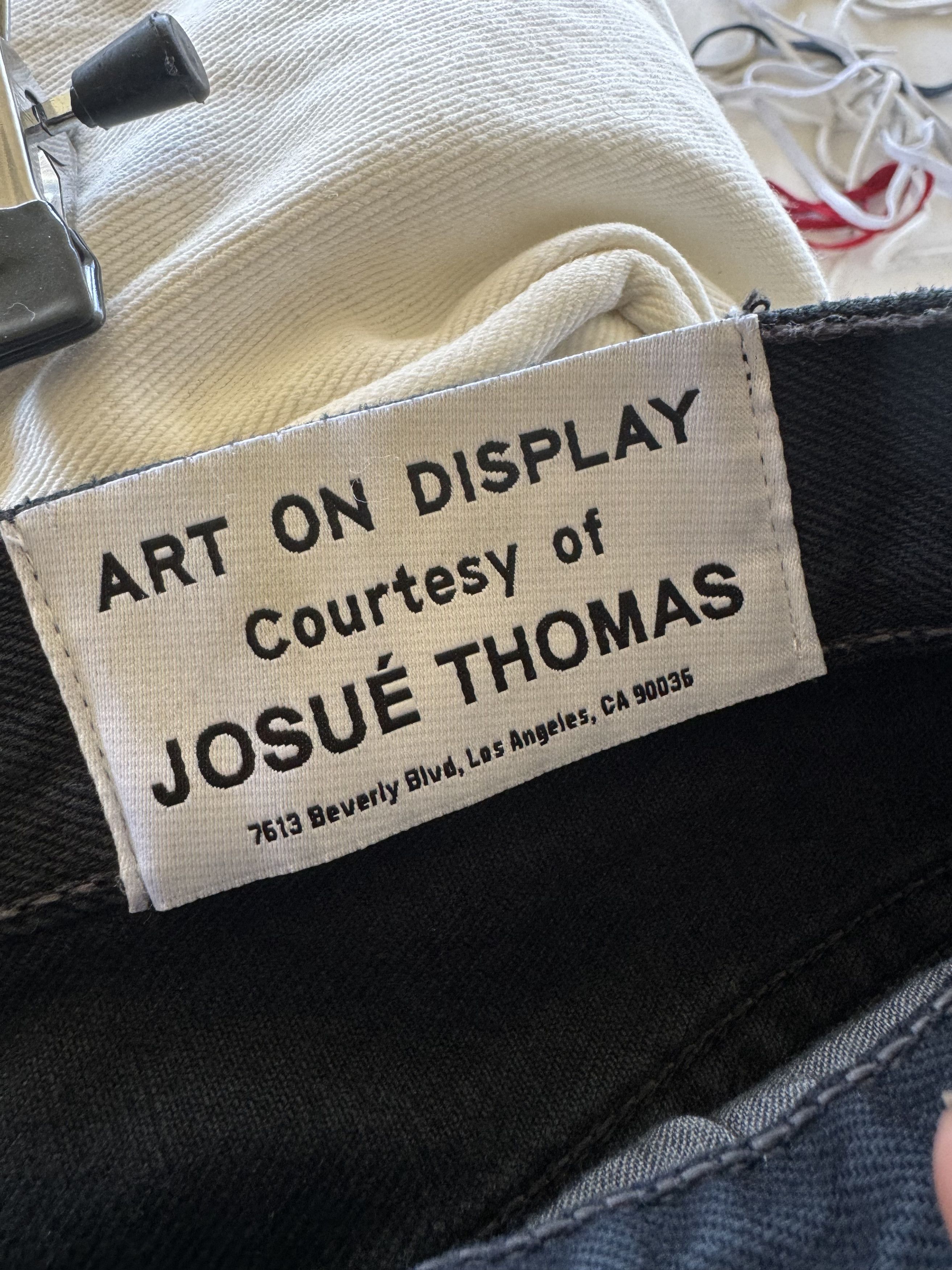 Gallery Dept. 1/1 Black Gallery Dept Flares W G Patches Size US 33 - 18 Thumbnail