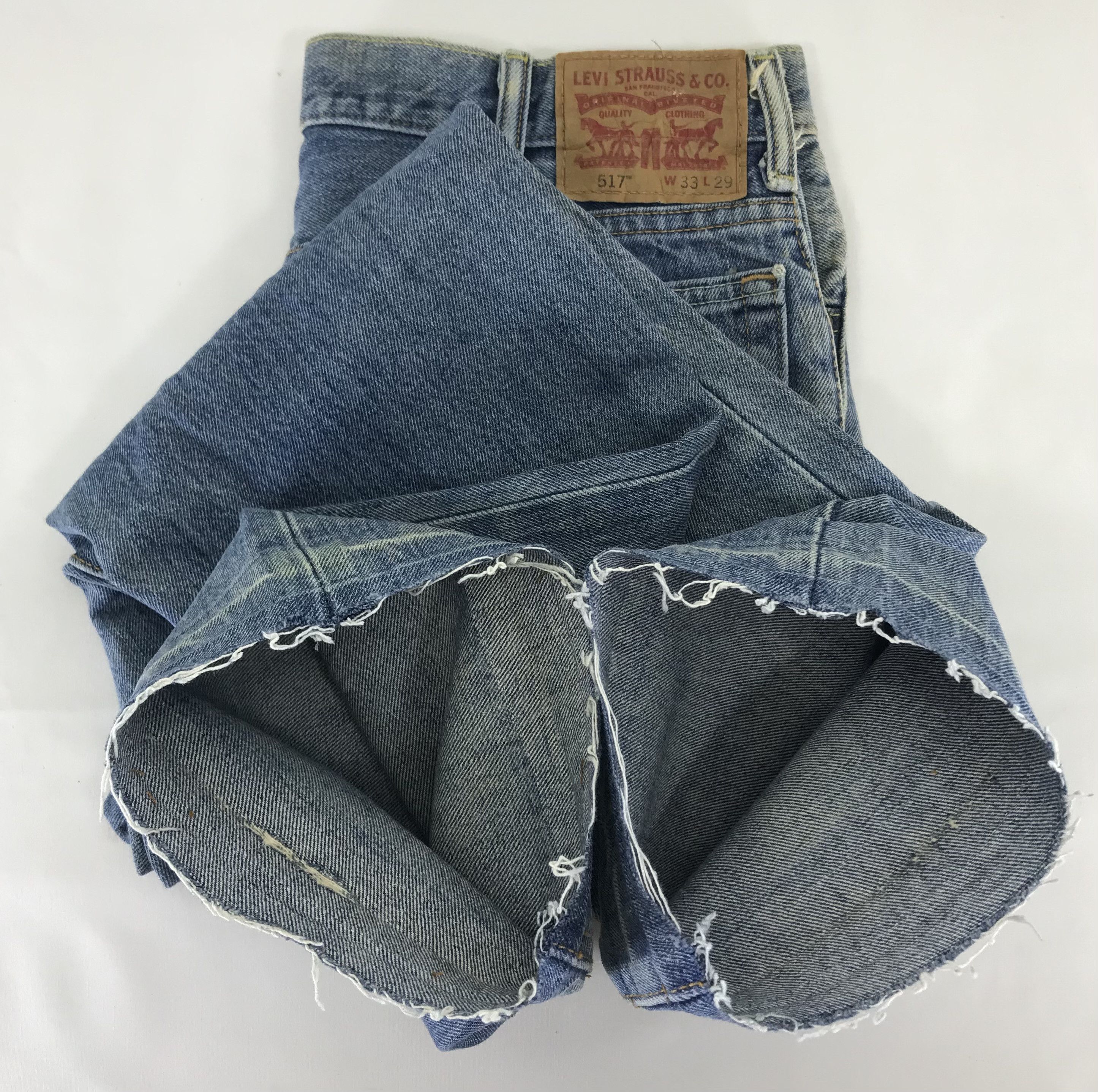 Levi's Vintage Levi's 517 Flare Jeans Blue Wash Denim Size US 33 - 16 Thumbnail