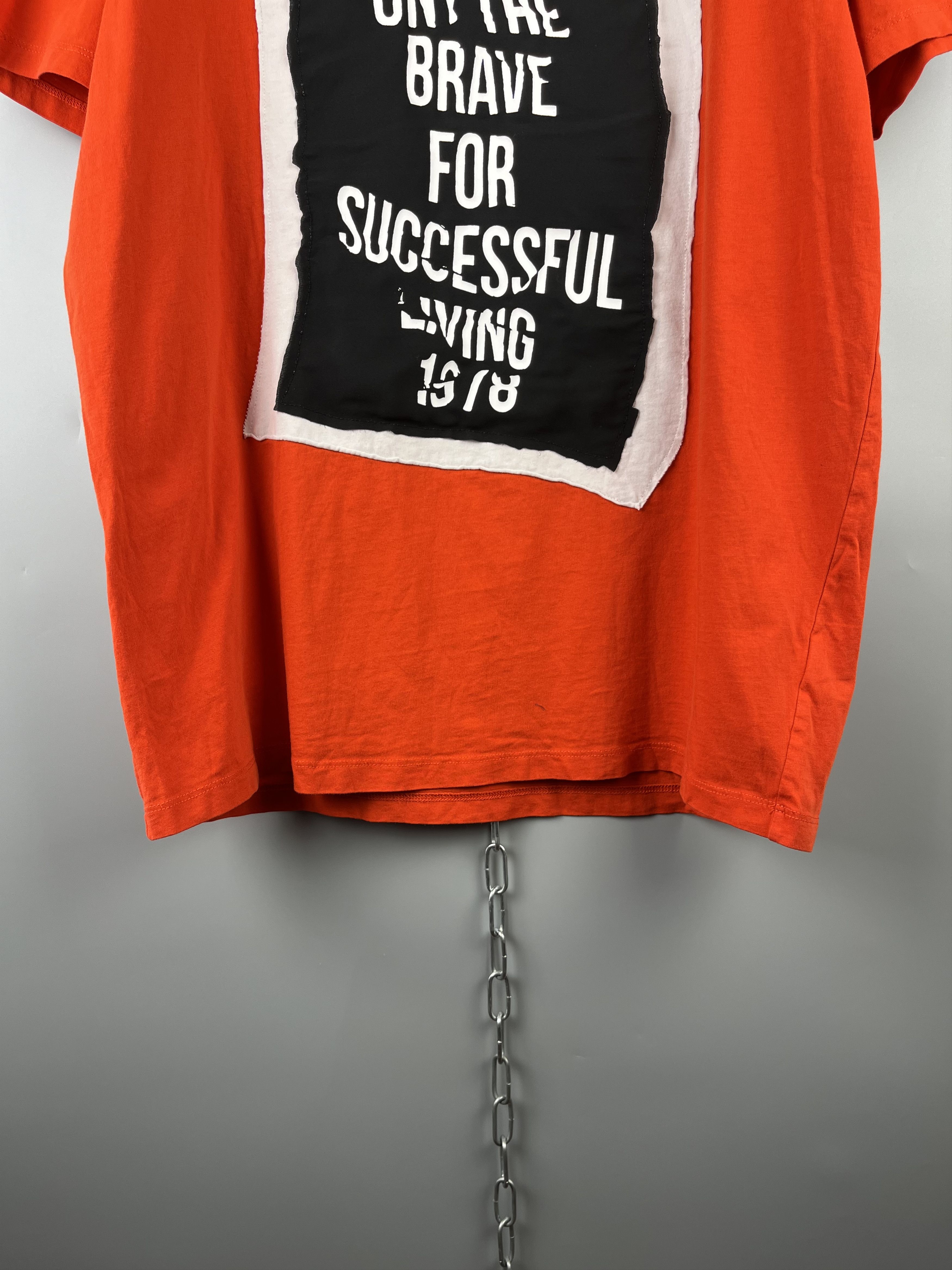 Designer Y2k Diesel Big Logo Short Sleeve Tee T Shirt Size US L / EU 52-54 / 3 - 4 Thumbnail