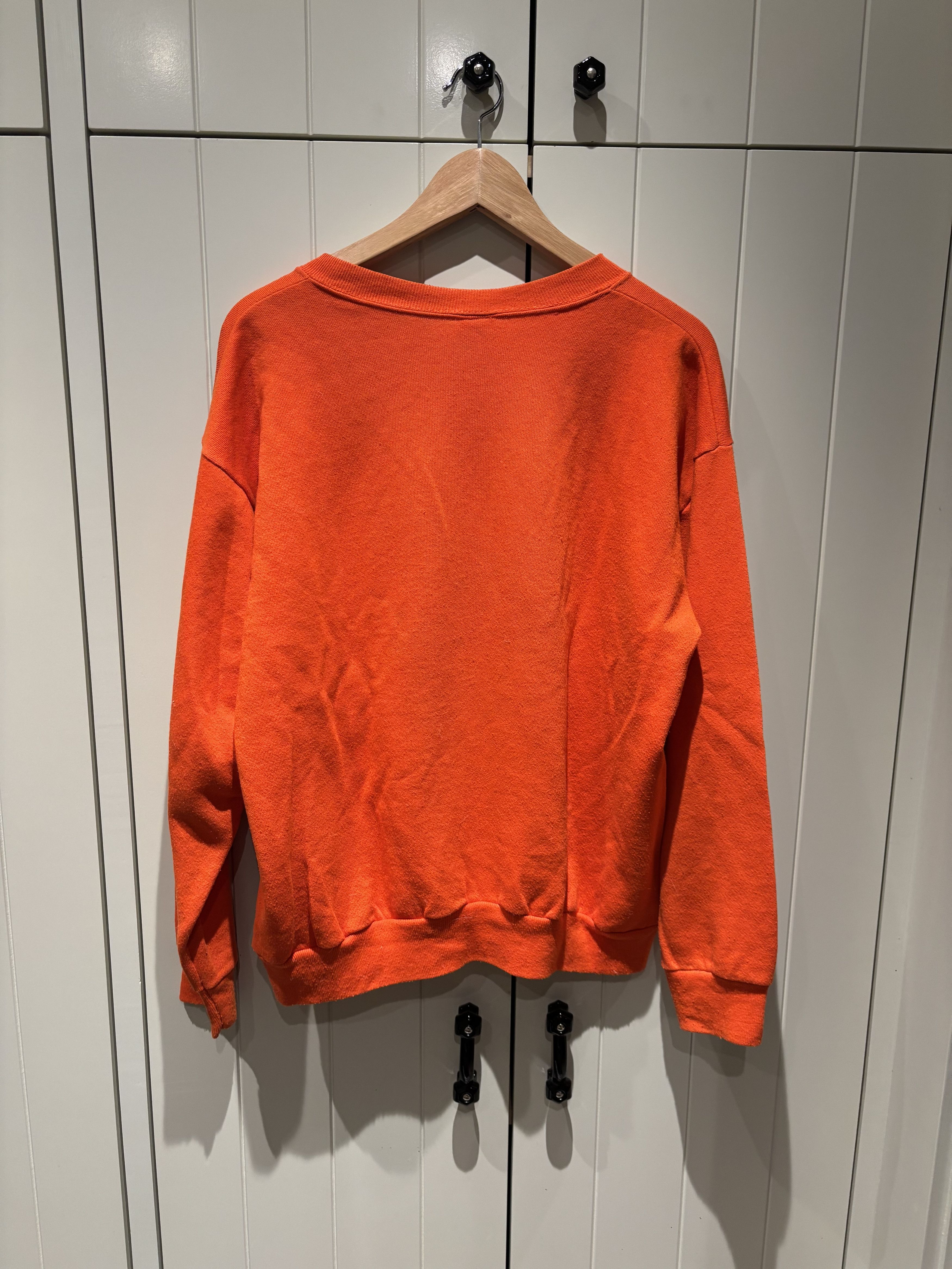 Logo 7 Vintage Denver Broncos Orange Crewneck Sweatshirt Size US L / EU 52-54 / 3 - 3 Thumbnail