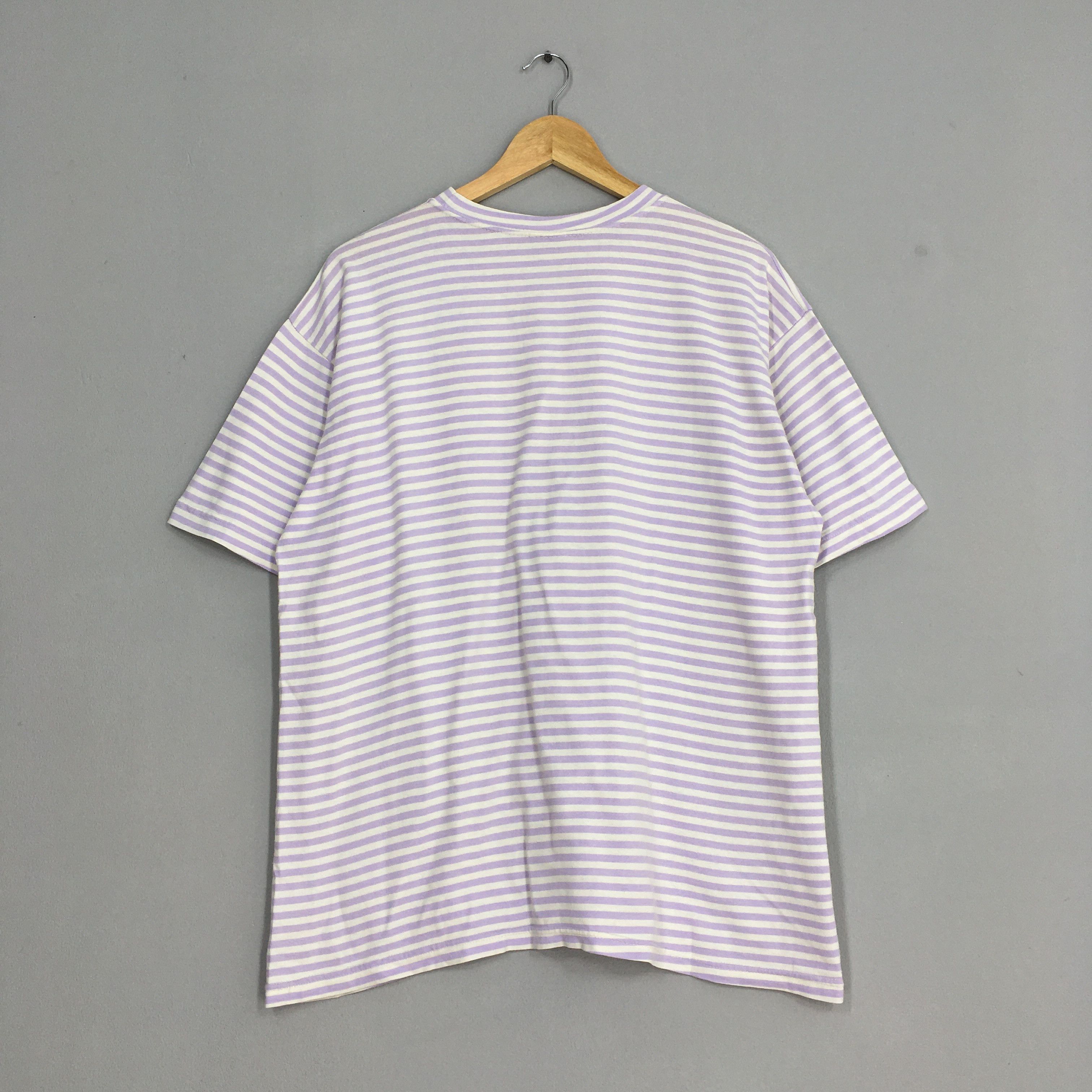 A$AP Rocky × Guess × Vintage Vintage Guess Jeans Usa Asap Rock Stripes Tshirt Medium Size US M / EU 48-50 / 2 - 8 Thumbnail