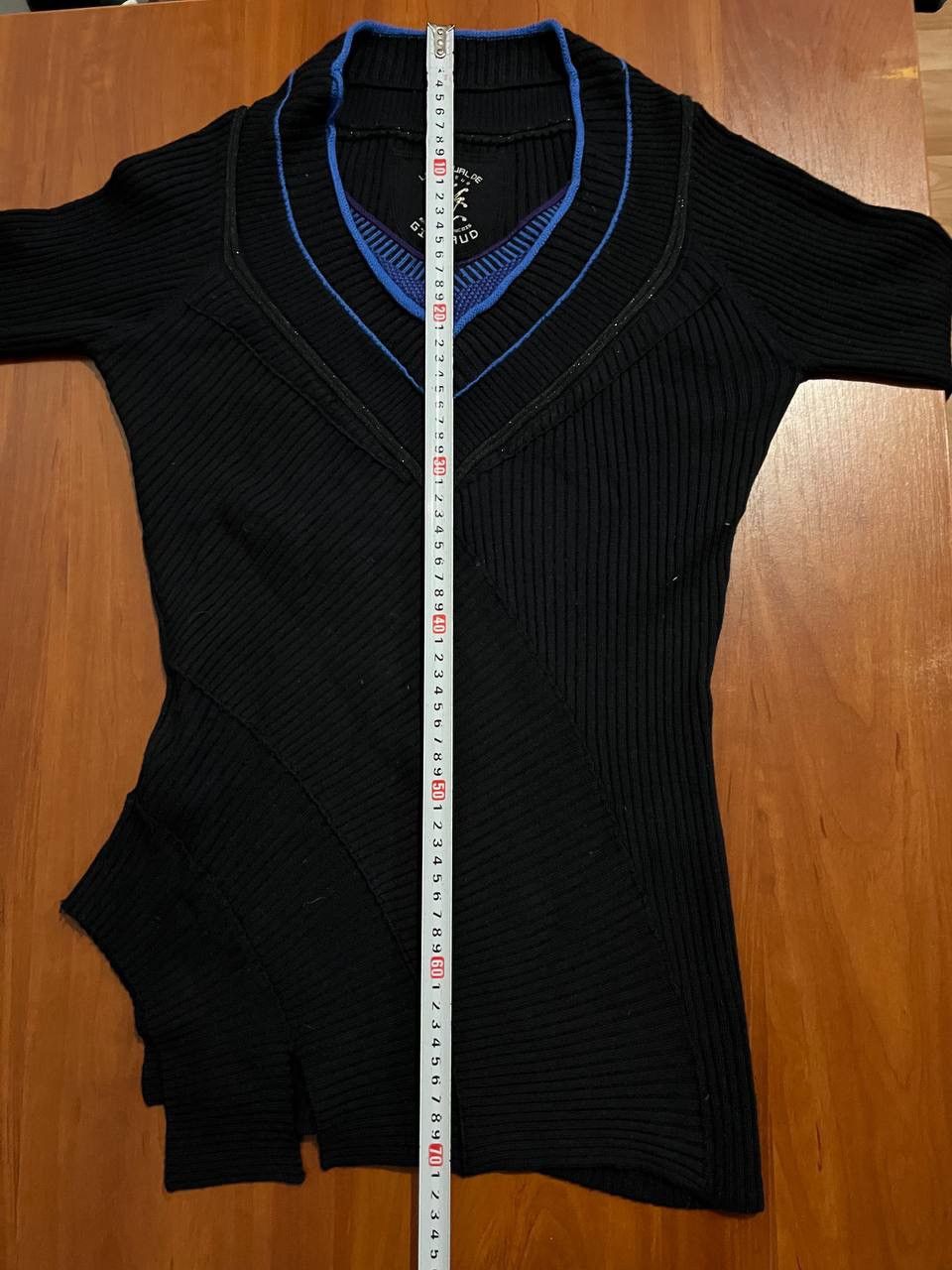 Marithe + Francois Girbaud MARITHE FRANCOIS GIRBAUD ARCHIVAL ASYMMETRICAL WOOL SWEATER Size L / US 10 / IT 46 - 15 Thumbnail