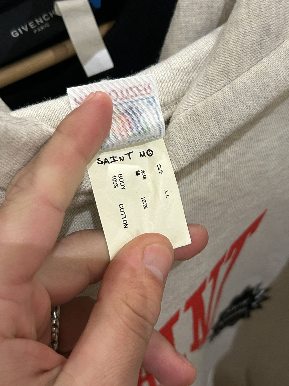 Saint Michael Saint Michael ‘Saint’ Logo Hoodie Size US XL / EU 56 / 4 - 4 Thumbnail