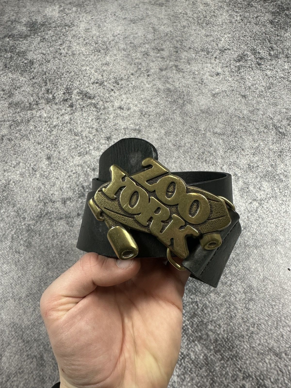 Other Y2K Vintage Zoo York Logo Leather Belts Streetwear Style USA Size ONE SIZE - 1 Thumbnail