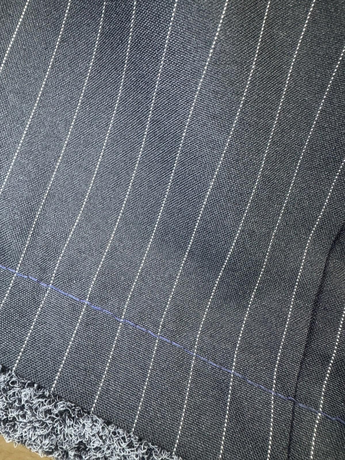 The Unbranded Brand Vintage Black Pinstripe Sleeveless Sheath Dress Size L / US 10 / IT 46 - 3 Thumbnail