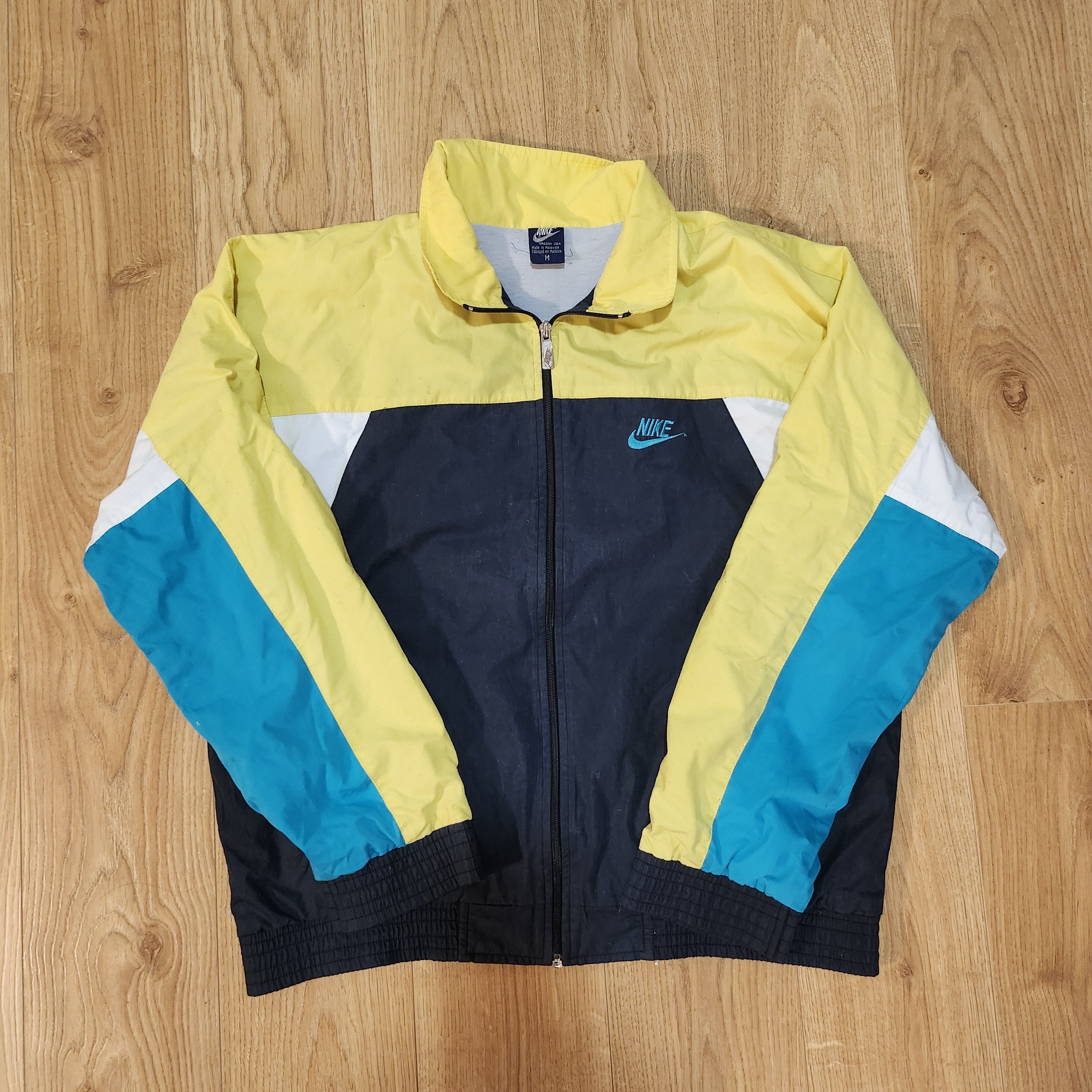 Nike × Vintage Rare 80's Nike Vinatge Windbreaker Size US M / EU 48-50 / 2 - 1 Thumbnail