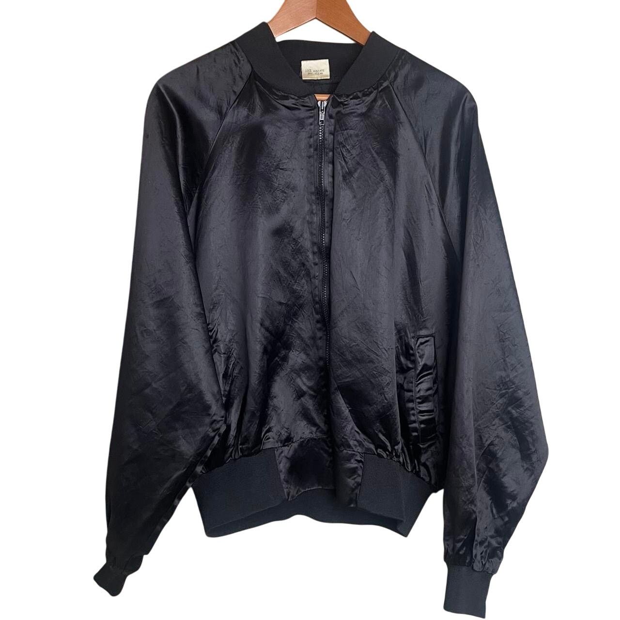 Other Vintage Satin Embroidered Bomber Jacket Legends in Concert Size US XL / EU 56 / 4 - 2 Thumbnail