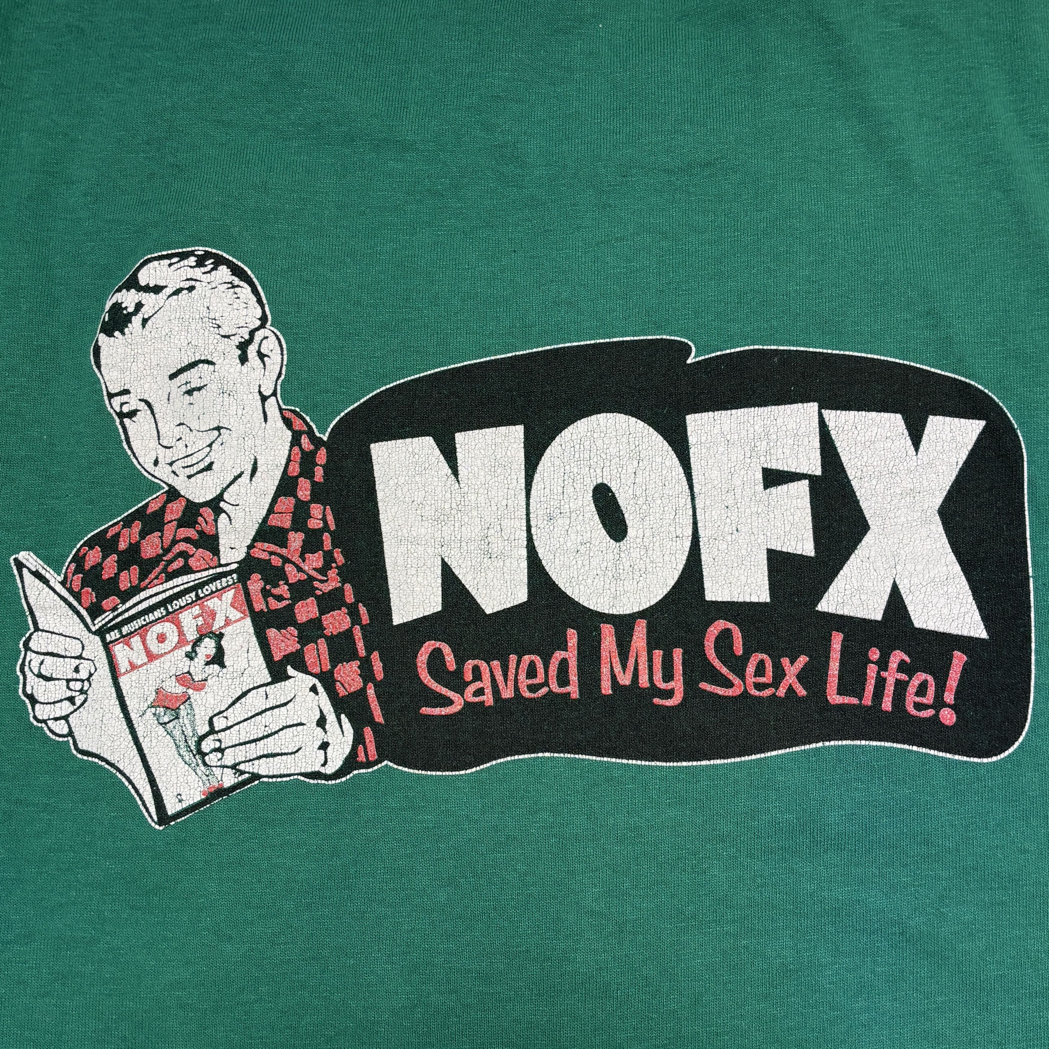 Band Tees Vintage Nofx Shirt 1997 Tour Concert Punk Rock Band Tee Size US L / EU 52-54 / 3 - 16 Thumbnail