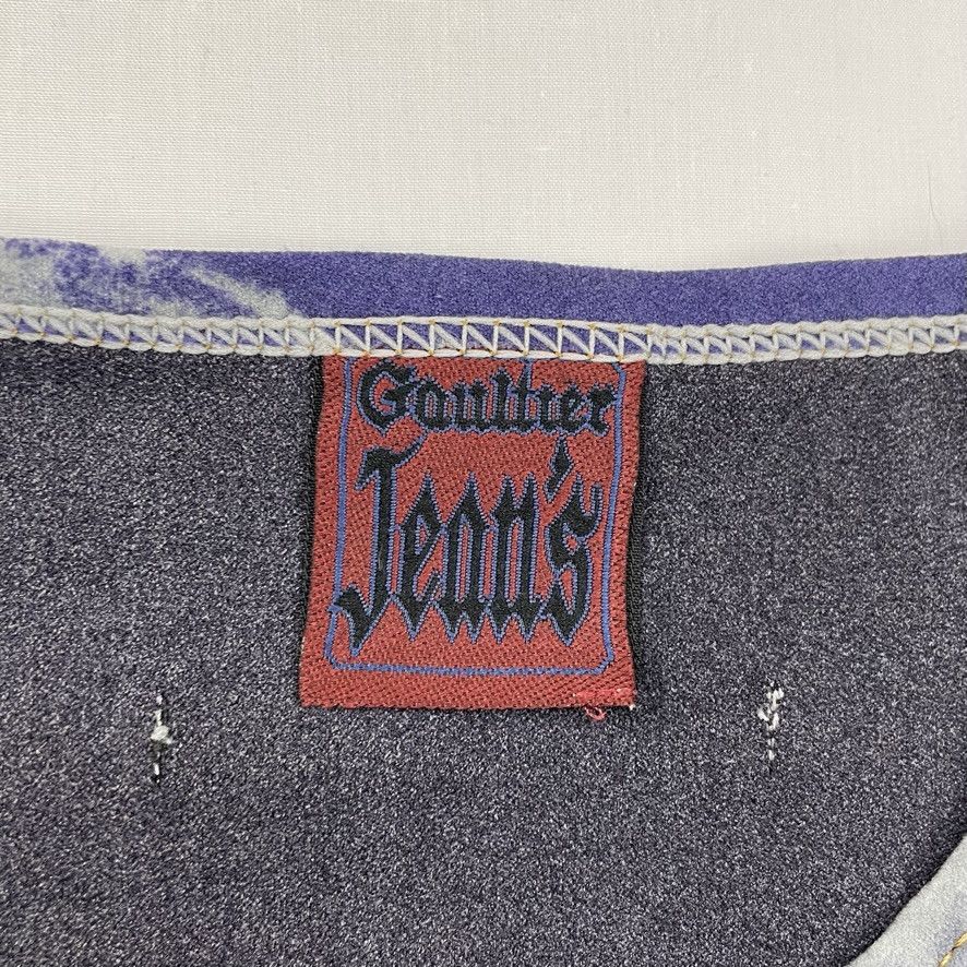 Jean Paul Gaultier 1998 Jean Paul Gaultier Chinese Asia Elastic Top Tee Vintage Size US M / EU 48-50 / 2 - 6 Thumbnail