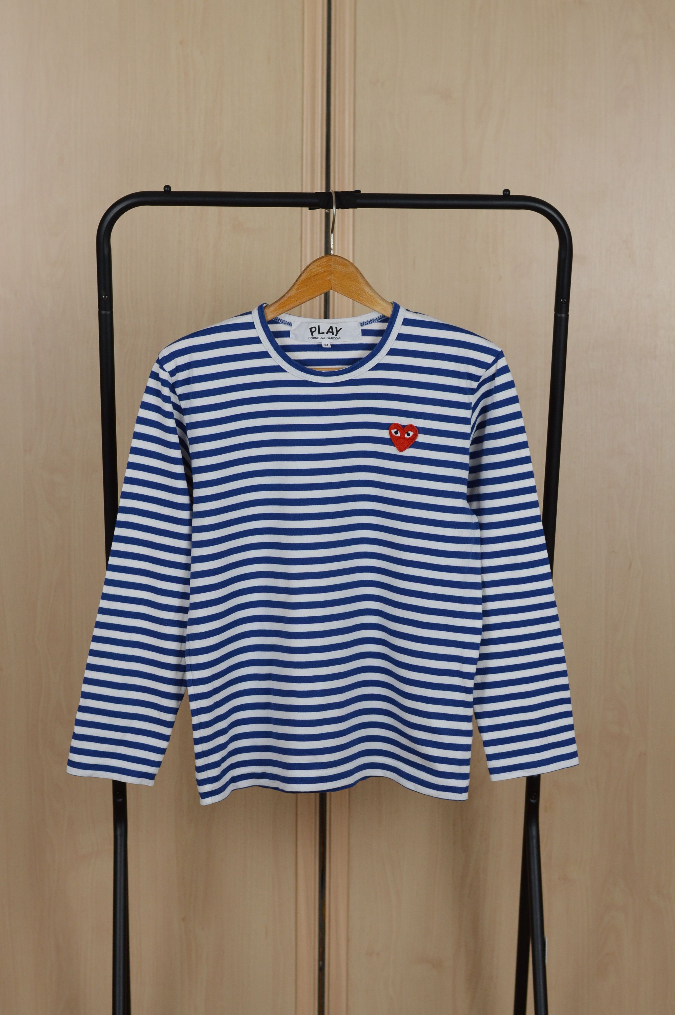 Comme des Garcons PLAY Play Comme Des Garcons Long Sleeve tee Size M / US 6-8 / IT 42-44 - 1 Thumbnail