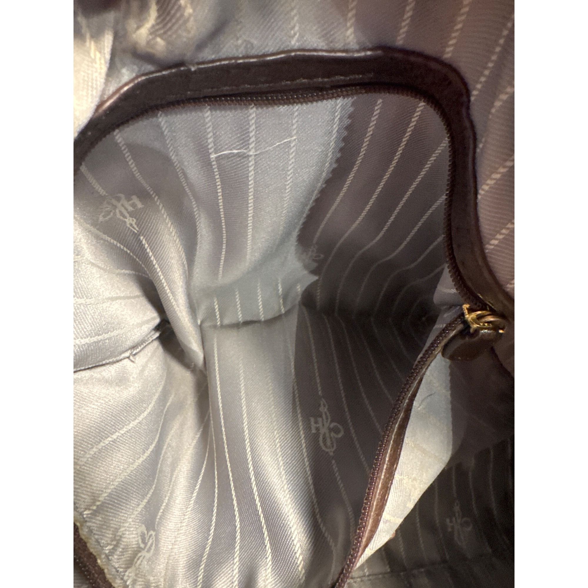 Cole Haan Cole Haan Womens Brown Leather Hobo tassel Shoulder Bag SKU Size ONE SIZE - 13 Thumbnail