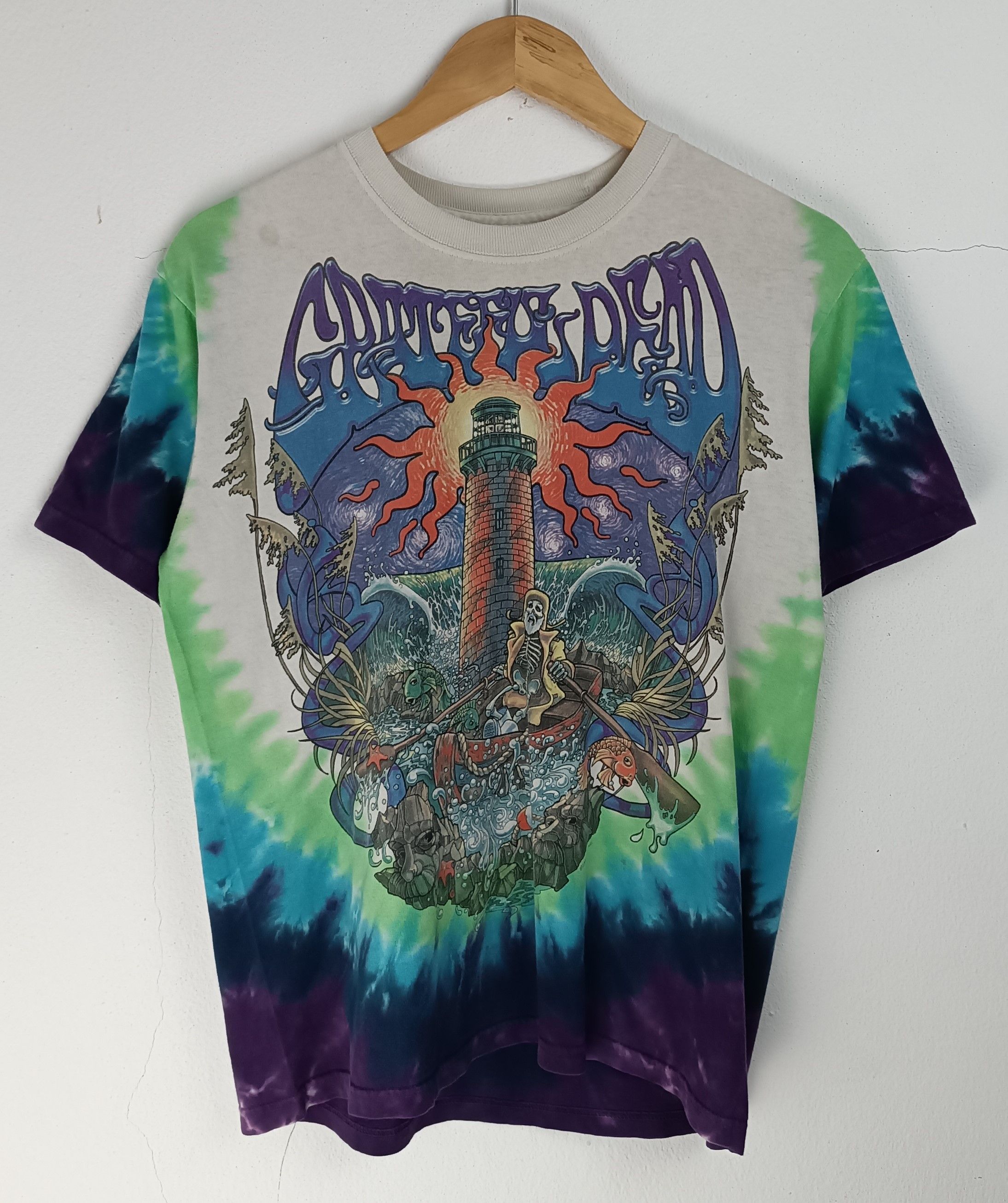 Liquid Blue VINTAGE 2000s GRATEFUL DEAD BY LIQUID BLUE VERY RARE TEES Size US M / EU 48-50 / 2 - 3 Thumbnail