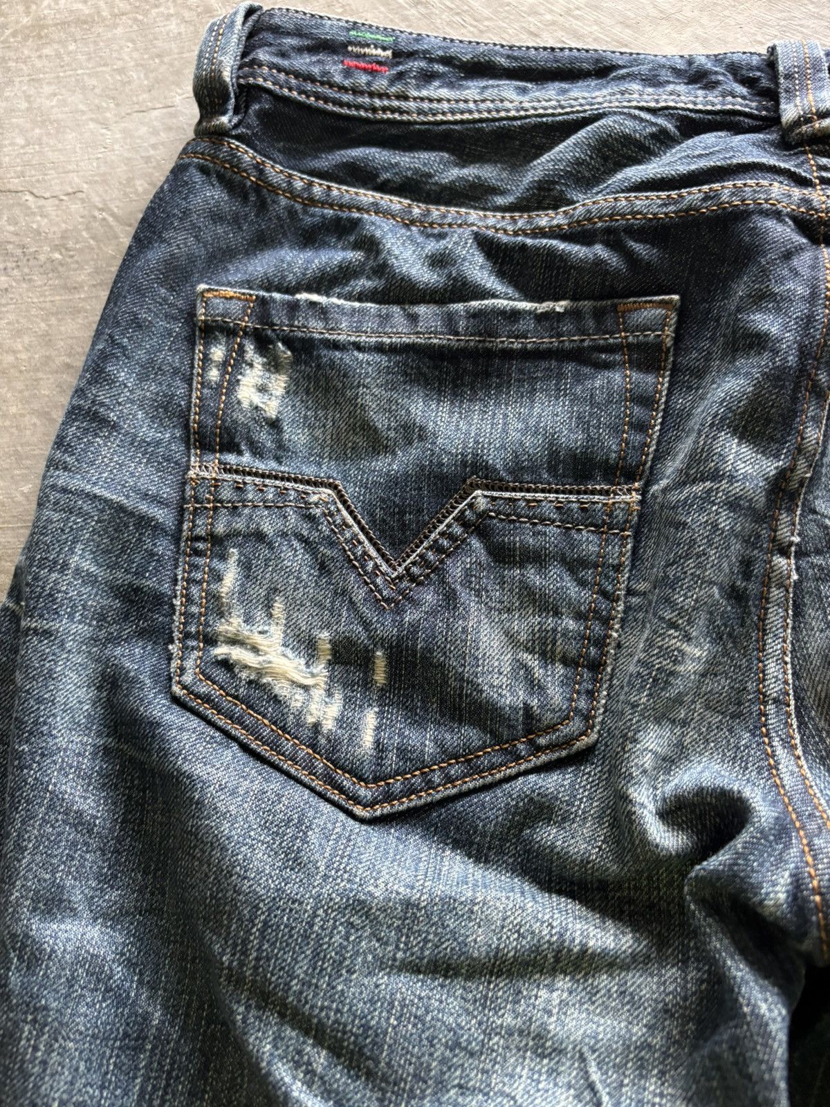 Diesel × Diesel Black Gold distressed diesel industry denim sick faded design Size US 34 / EU 50 - 15 Thumbnail