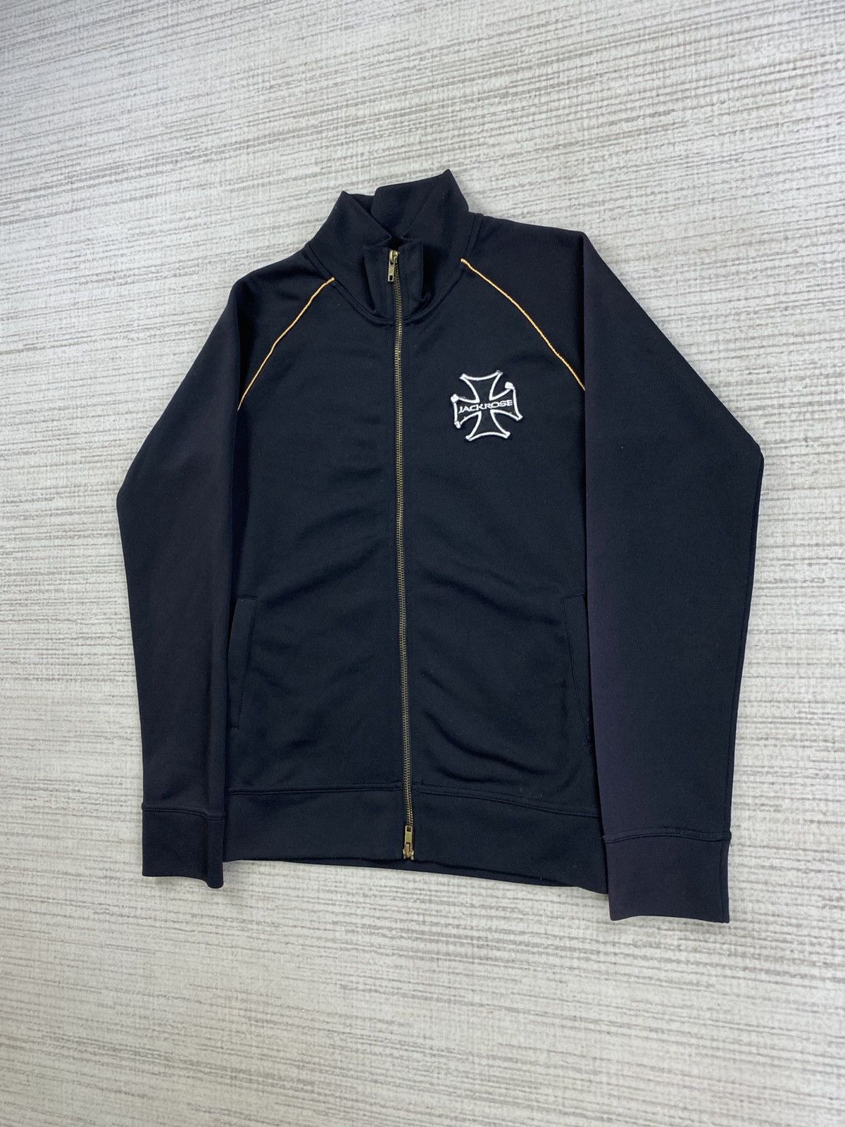 JACKROSE × Japanese Brand × Vintage Vintage JACKROSE Back Hit Printed Zipper Jacket Size US S / EU 44-46 / 1 - 4 Thumbnail
