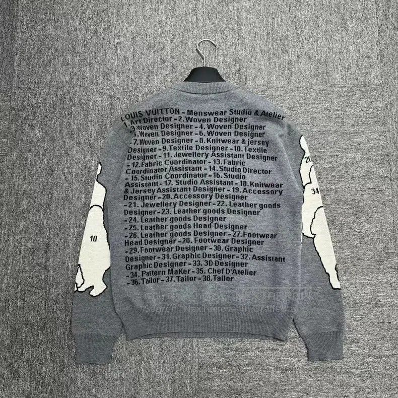 Louis Vuitton Louis Vuitton Crowd Sketch Sweater Size US S / EU 44-46 / 1 - 2 Thumbnail