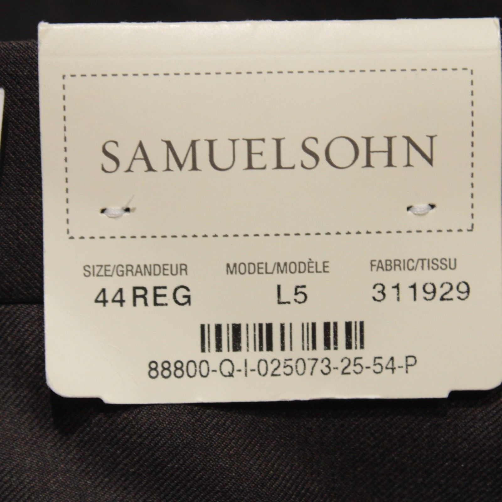 Samuelsohn Samuelsohn New with tags Dress Pants Size 44 US In Brown Size US 44 / EU 60 - 5 Thumbnail