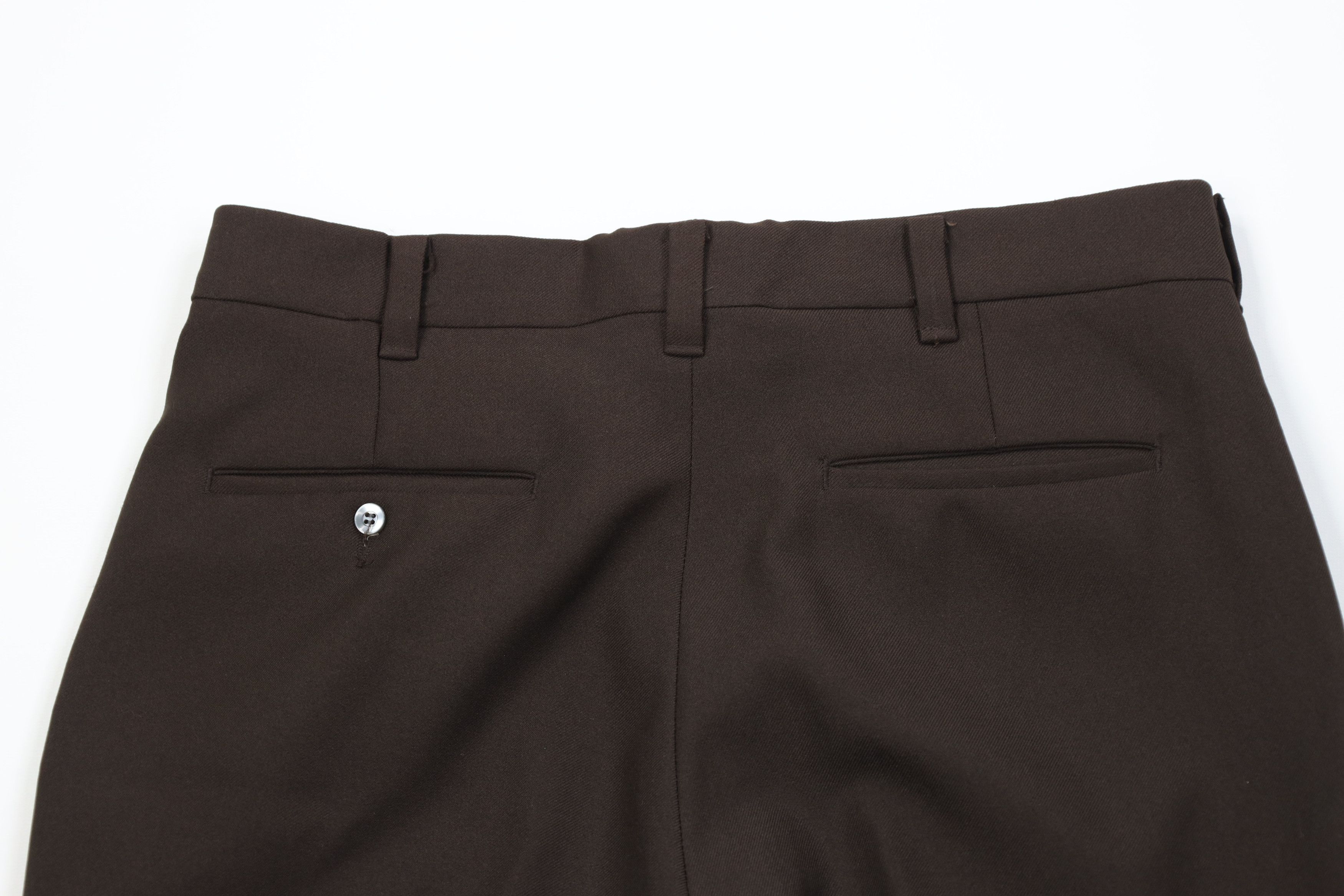 Vintage Vintage 70s Streetwear Flared Wide Leg Chino Pants Brown USA Size US 32 / EU 48 - 11 Thumbnail