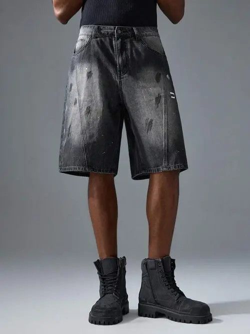 Japanese Brand VINTAGE jeans jorts Y2K denim shorts Size US 34 / EU 50 - 2 Thumbnail