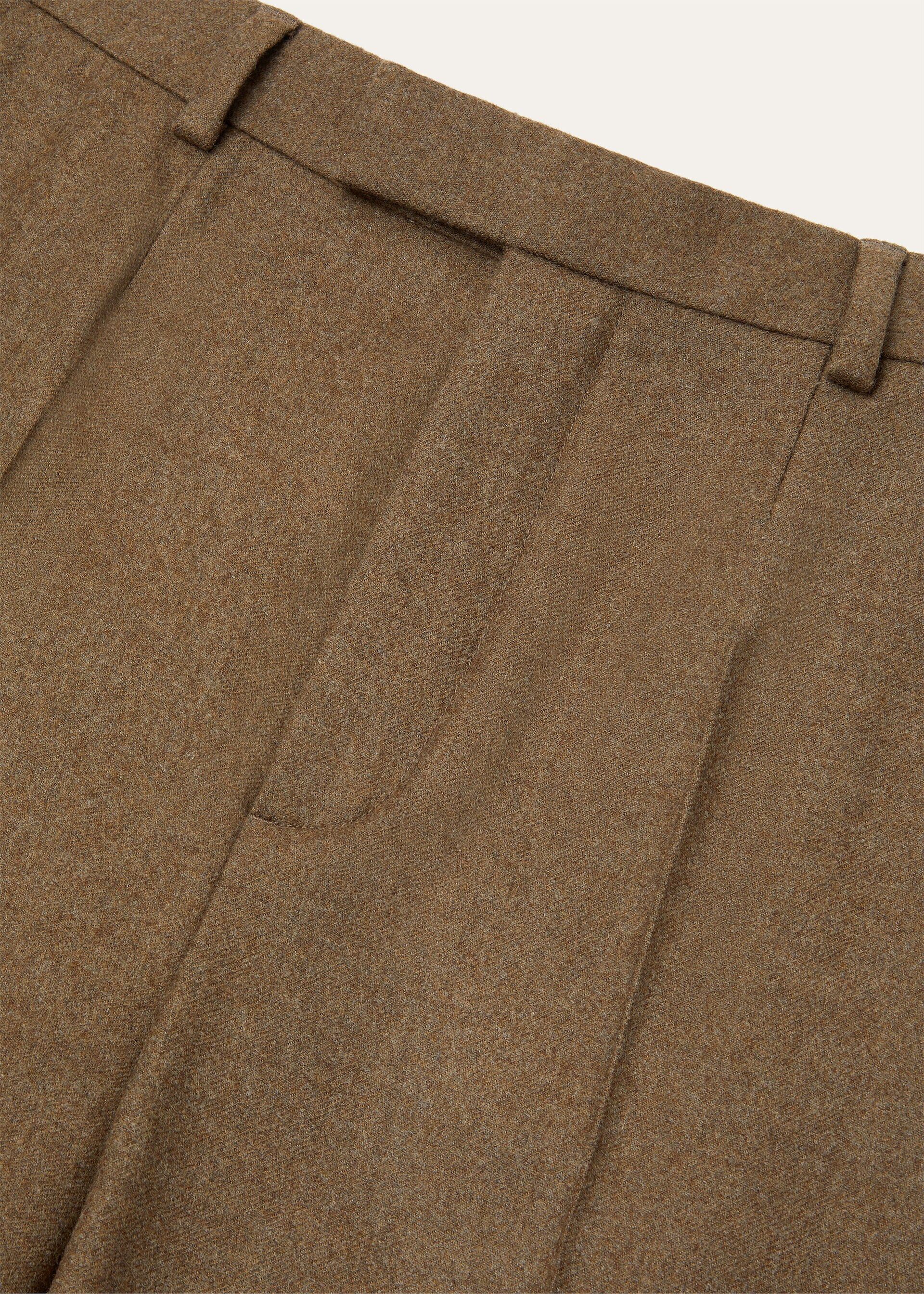 Loro Piana os11x0426 FAQ6317 Louis Pant in Mocha Glow Size 27" / US 4 / IT 40 - 7 Thumbnail