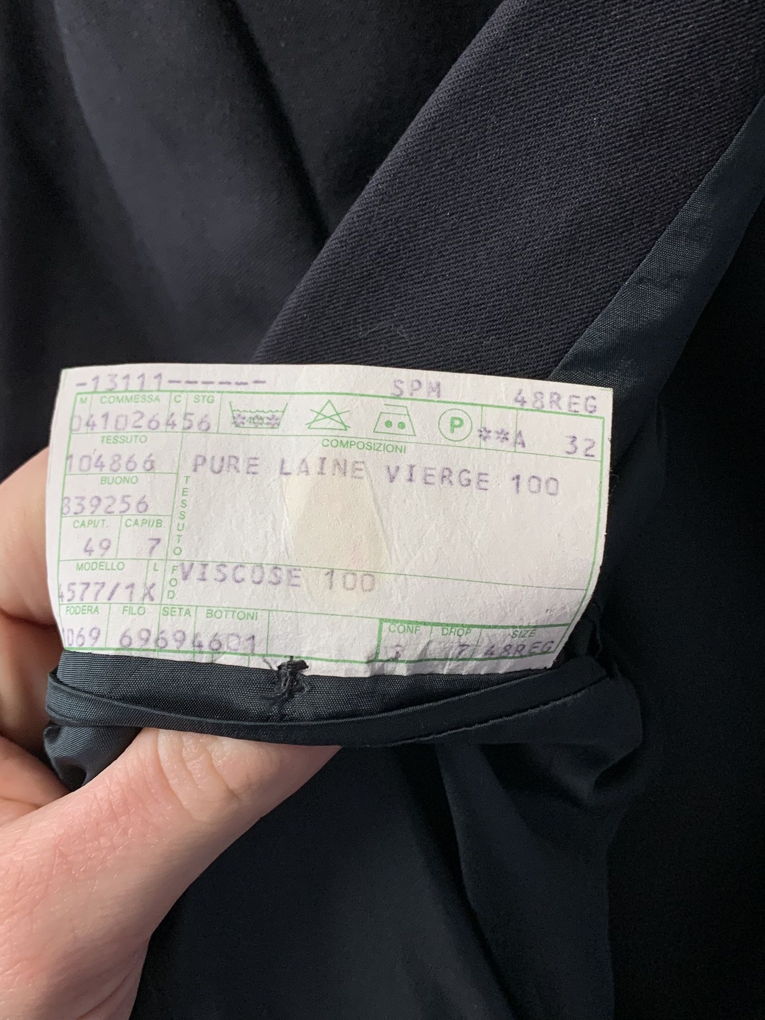 Giorgio Armani 80's Giorgio Armani Doubled-Breasted Blazer Jacket Size 48R - 9 Thumbnail
