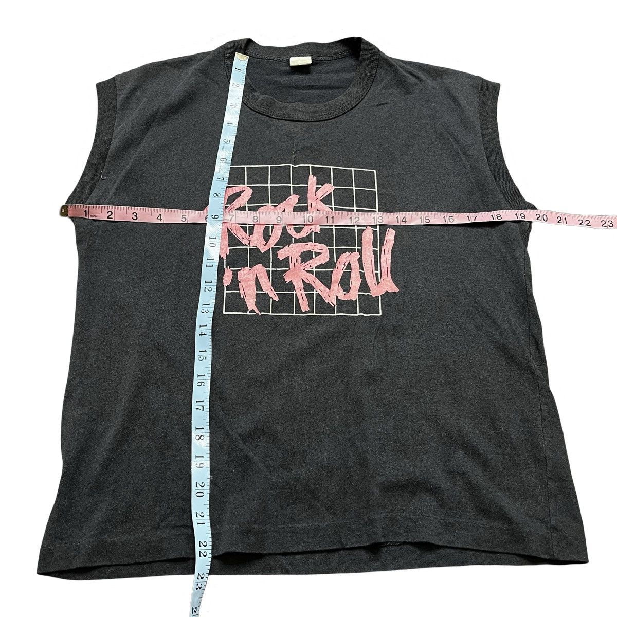 Vintage vintage punk rock and roll tank top Size US L / EU 52-54 / 3 - 3 Thumbnail