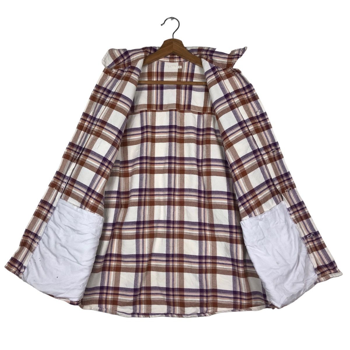 Issey Miyake Vintage Flannel Shirt Jacket GU Japan Tartan Design Checked Size US M / EU 48-50 / 2 - 14 Thumbnail