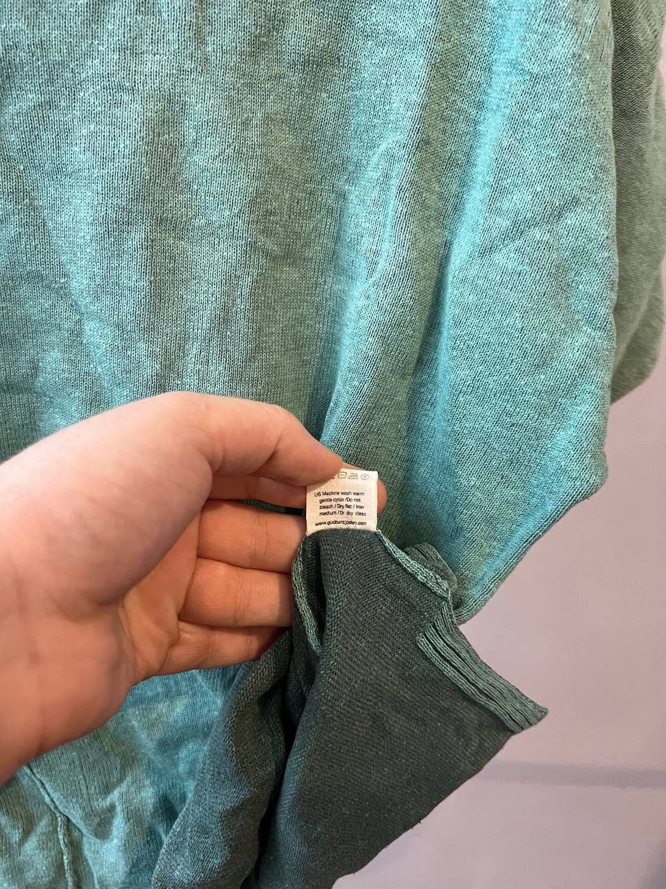 Gudrun Sjoden GUDRUN SJODEN ORGANIC LINE/COTTON TUNIC T SHIRT SIZE L Size L / US 10 / IT 46 - 11 Thumbnail