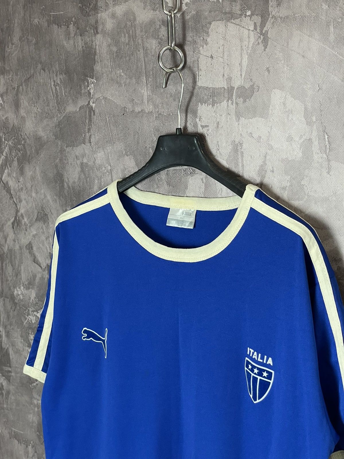 Puma × Vintage 2000s Puma Italy Vintage Training Jersey Size US XL / EU 56 / 4 - 5 Thumbnail