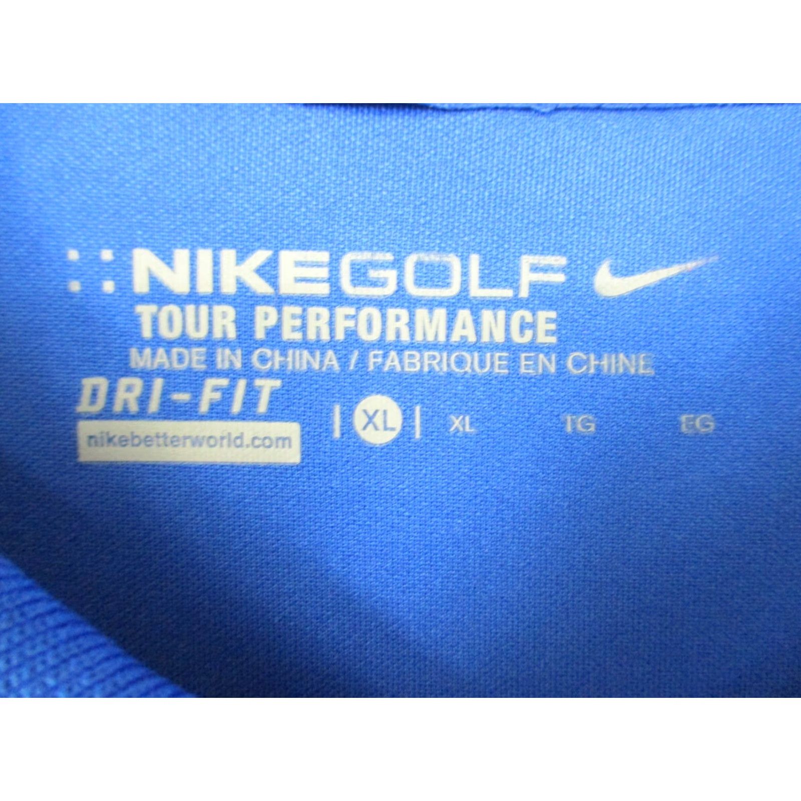 Nike Nike Polo Shirt Mens XL Blue Short Sleeve Performance Golf Ross Bridge Size US XL / EU 56 / 4 - 6 Thumbnail