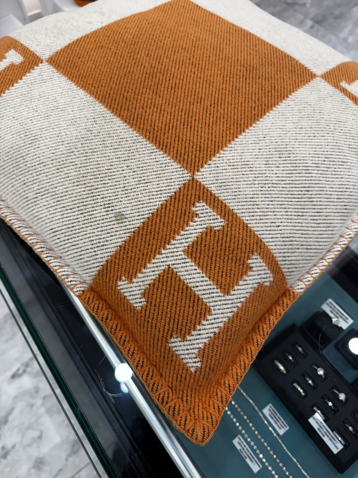 Hermes Hermes Avalon Pillow Size ONE SIZE - 3 Thumbnail