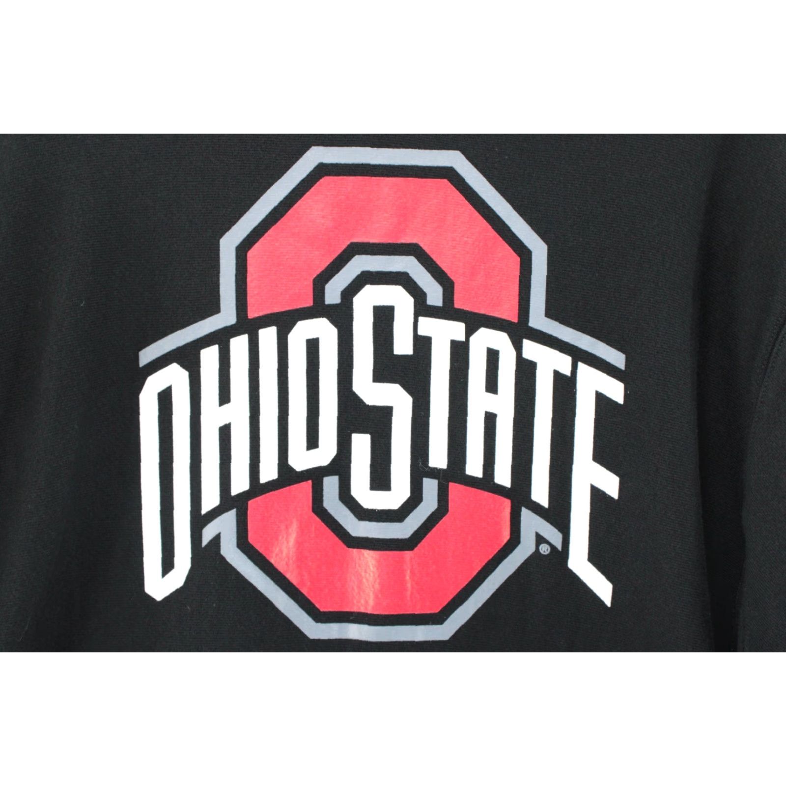 Champion VINTAGE Champion Ohio State Buckeyes Hoodie Mens M Black Reverse Weave EUC Size US M / EU 48-50 / 2 - 2 Thumbnail