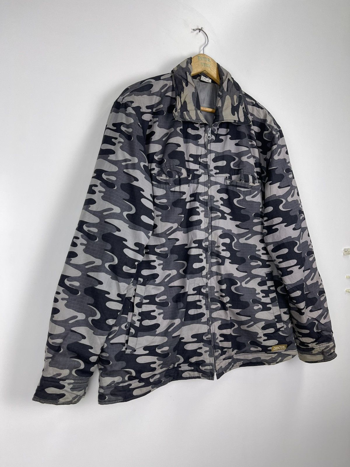 Japanese Brand Discus camo Hunting Jacket Size US L / EU 52-54 / 3 - 5 Thumbnail