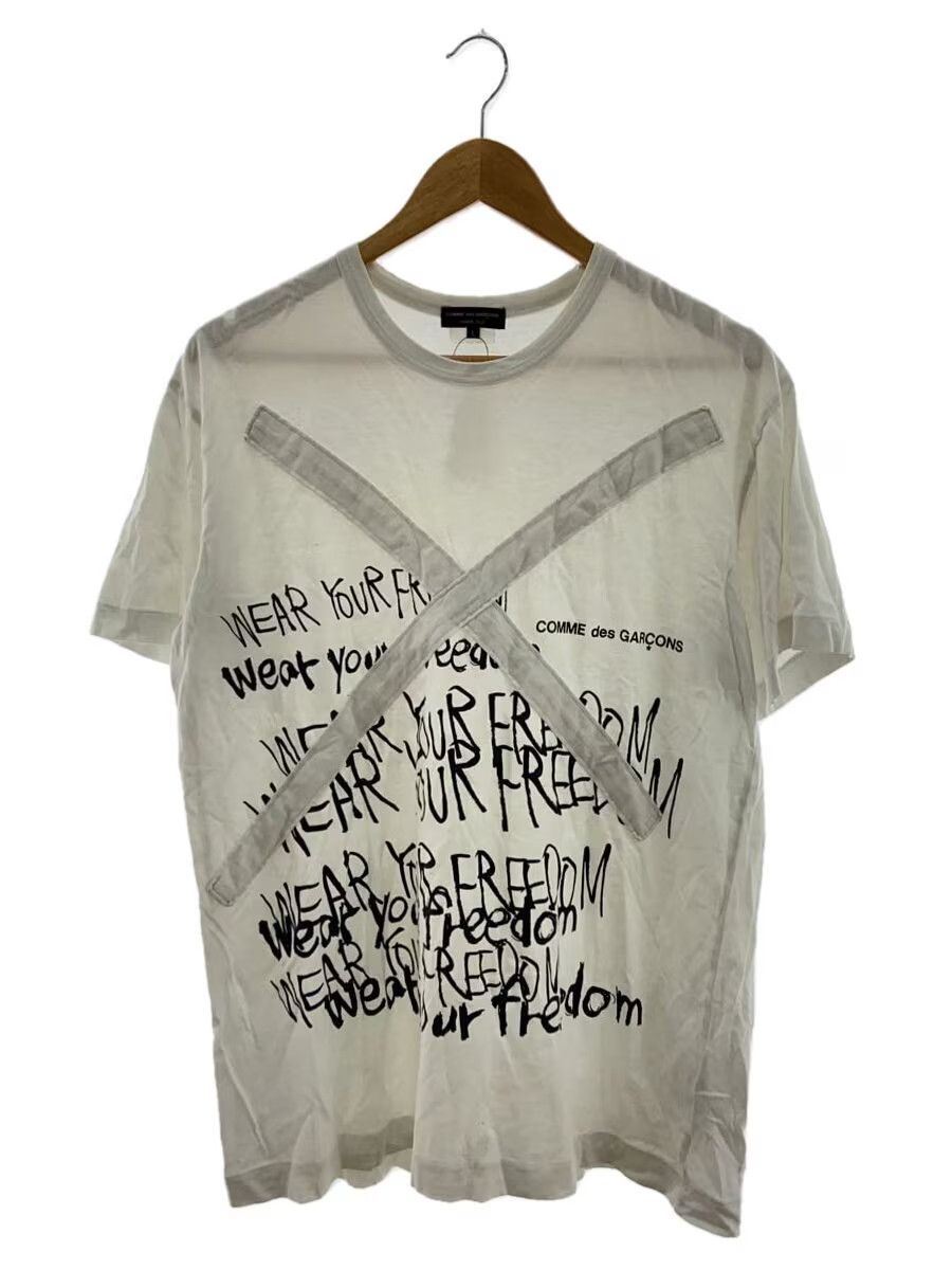 Comme des Garcons Homme Plus X Patch Freedom Tee Size US L / EU 52-54 / 3 - 1 Thumbnail
