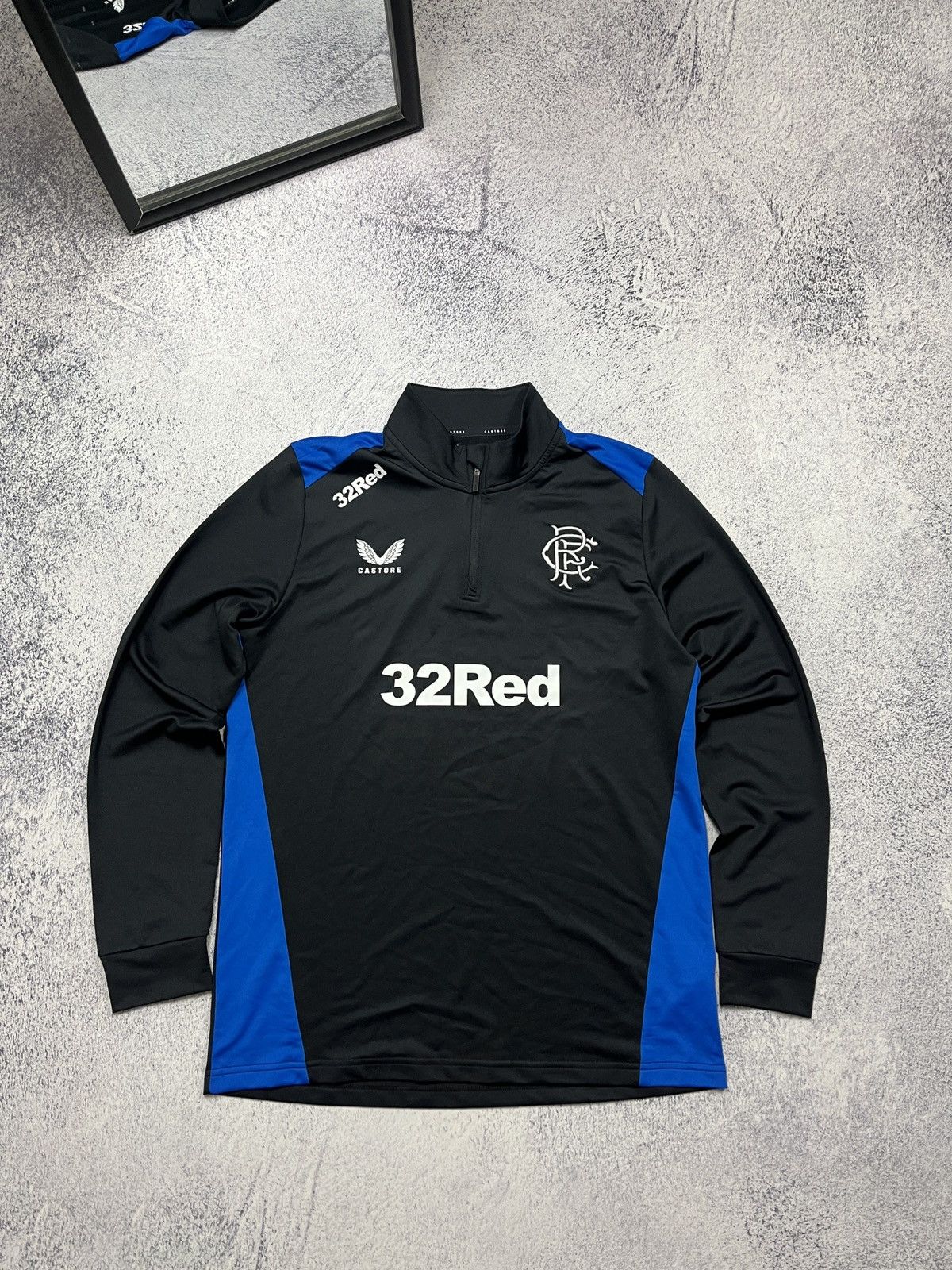 Castore Castore Rangers Glasgow Rangers Training Kit Soccer Jersey Size US M / EU 48-50 / 2 - 1 Thumbnail